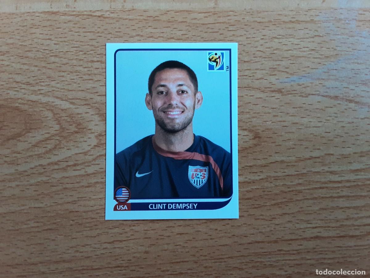Cromos de F&uacute;tbol: CROMO FUTBOL MUNDIAL 2010 PANINI 216.DEMPSEY-USA-NUNCA PEGADO