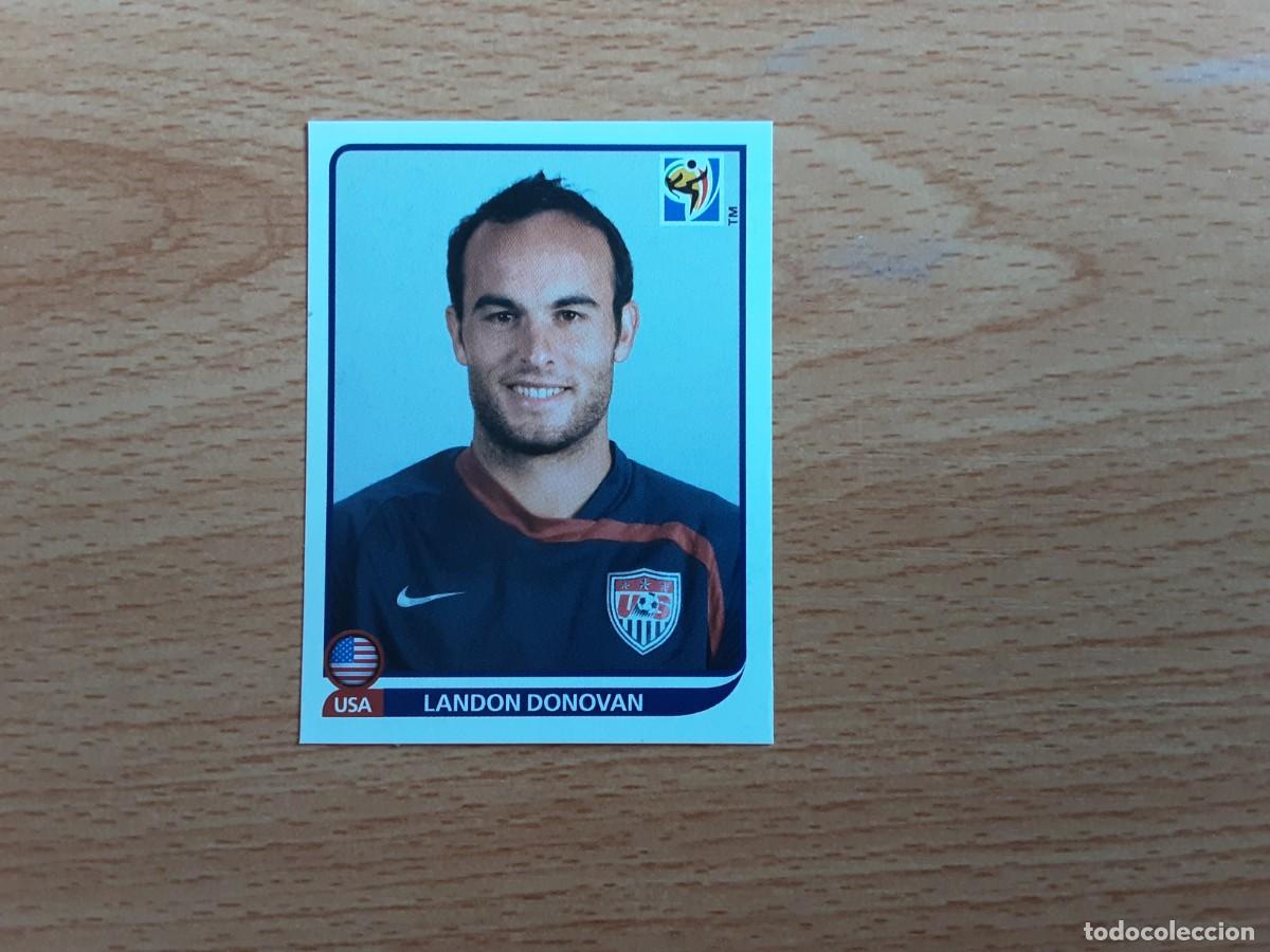 Fu&szlig;ball-Sticker: CROMO FUTBOL MUNDIAL 2010 PANINI 218.DONOVAN-USA-NUNCA PEGADO