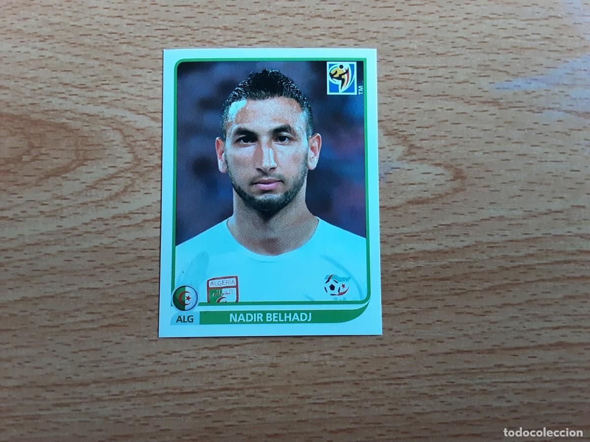 Fu&szlig;ball-Sticker: CROMO FUTBOL MUNDIAL 2010 PANINI 225.BELHADJ-ARGELIA-NUNCA PEGADO
