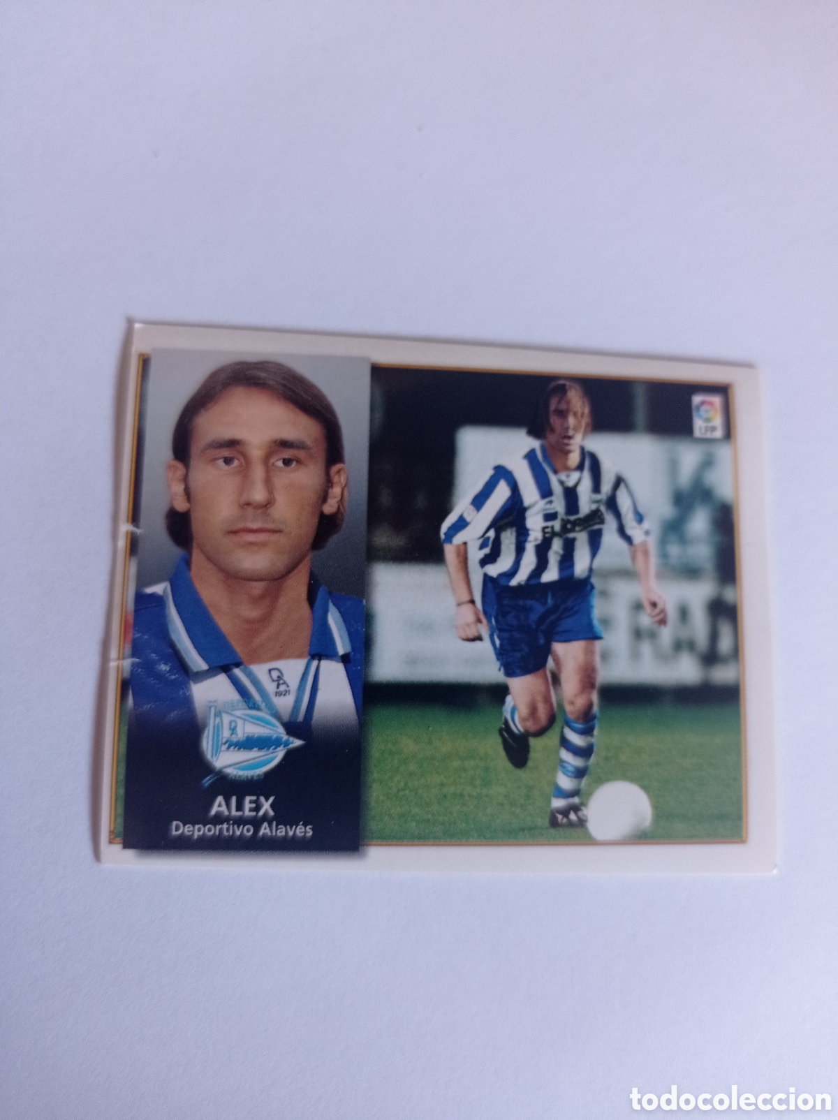Cromos de F&uacute;tbol: ALEX ALAV&Eacute;S LIGA ESTE 1998/99 98 99 NUEVO SIN PEGAR