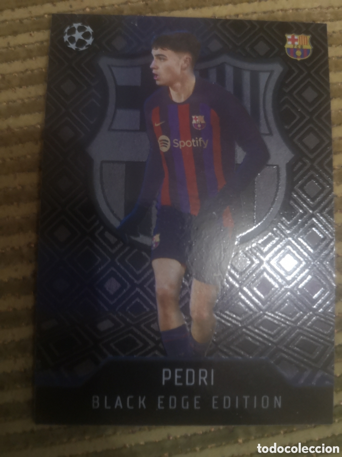 Cromos de f&uacute;tbol: PEDRI MATCH ATTAX 2022 2023 / 22 23 BLACK EDGE EDITION - BARCELONA