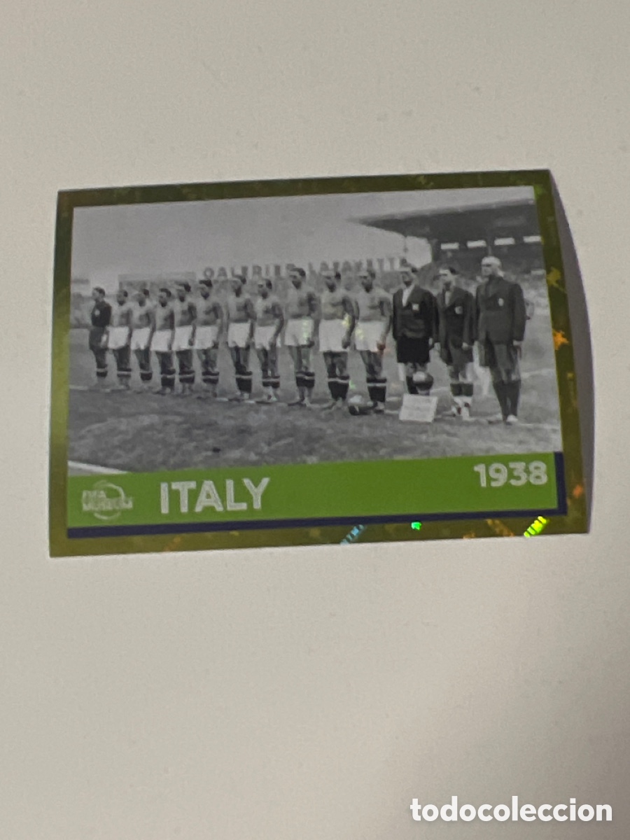 Cromos de F&uacute;tbol: C1001. CROMO QATAR 2022 FWC20 ITALY 1938