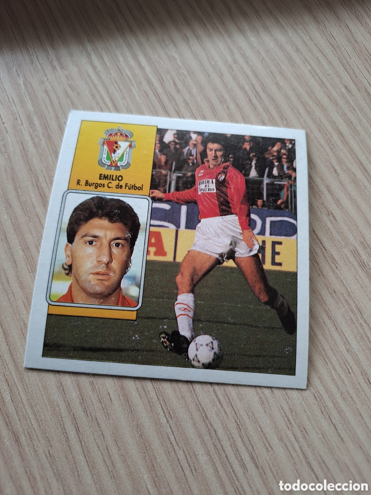 Cromos de f&uacute;tbol: EDICIONES ESTE 92 93 BURGOS EMILIO - Foto 1