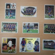 Cromos de Fútbol: 9 CROMOS MARADONA, AÑOS 80 FC BARCELONA Y 1992 SEVILLA CF. VER FOTOS PARA LISTA Y ESTADO. Lote 364497756