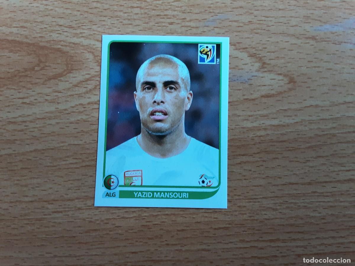 Fu&szlig;ball-Sticker: CROMO FUTBOL MUNDIAL 2010 PANINI 229.MANSOURI-ARGELIA-NUNCA PEGADO