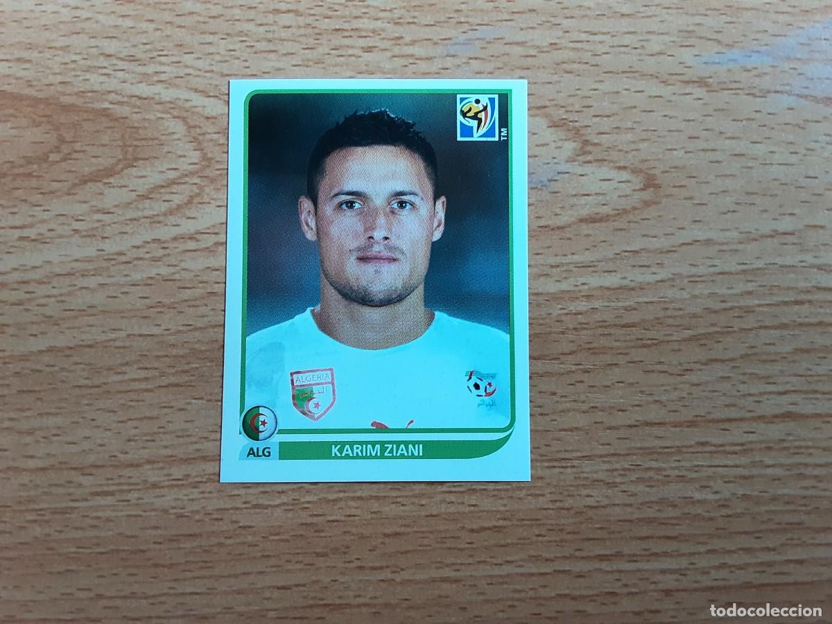 Fu&szlig;ball-Sticker: CROMO FUTBOL MUNDIAL 2010 PANINI 232.ZIANI-ARGELIA-NUNCA PEGADO