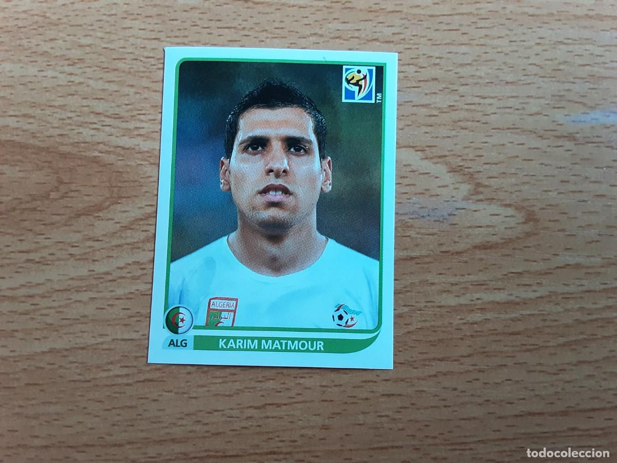 Fu&szlig;ball-Sticker: CROMO FUTBOL MUNDIAL 2010 PANINI 235.MATMOUR-ARGELIA-NUNCA PEGADO