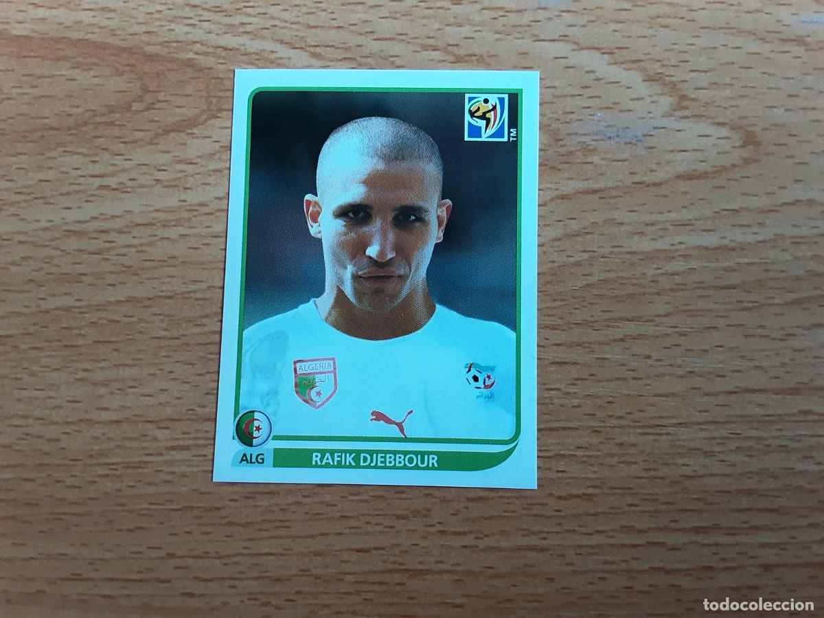 Fu&szlig;ball-Sticker: CROMO FUTBOL MUNDIAL 2010 PANINI 238.DJEBBOUR-ARGELIA-NUNCA PEGADO