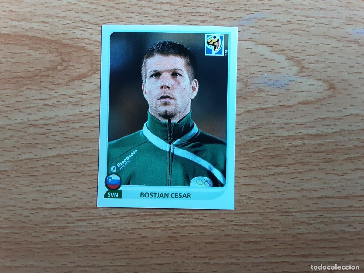 Fu&szlig;ball-Sticker: CROMO FUTBOL MUNDIAL 2010 PANINI 242.CESAR-ESLOVENIA-NUNCA PEGADO