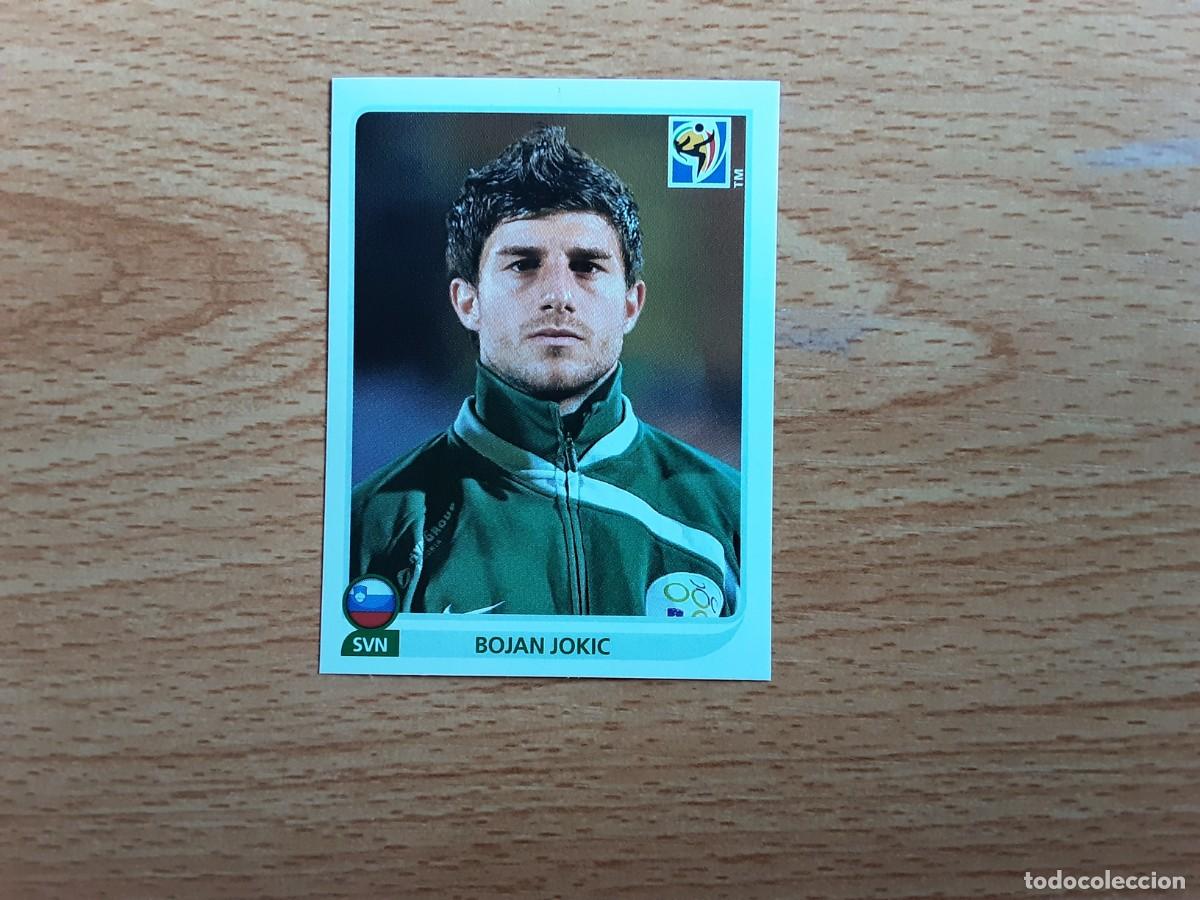 Fu&szlig;ball-Sticker: CROMO FUTBOL MUNDIAL 2010 PANINI 245.JOKIC-ESLOVENIA-NUNCA PEGADO