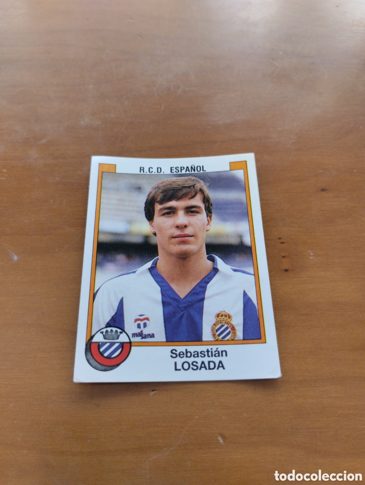 Cromos de Futebol: FUTBOL 88 LOSADA R.C.D.ESPA&Ntilde;OL N&deg;132. FUTBOL 88 PANINI 88. NUNCA PEGADO