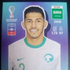 Cromos de Fútbol: FIGURINA WORLD CUP 2022 CROMO MUNDIAL PANINI QATAR 2022 SULTAN AL-GHANNAM SAUDI ARABIA N KSA 8. Lote 364729896