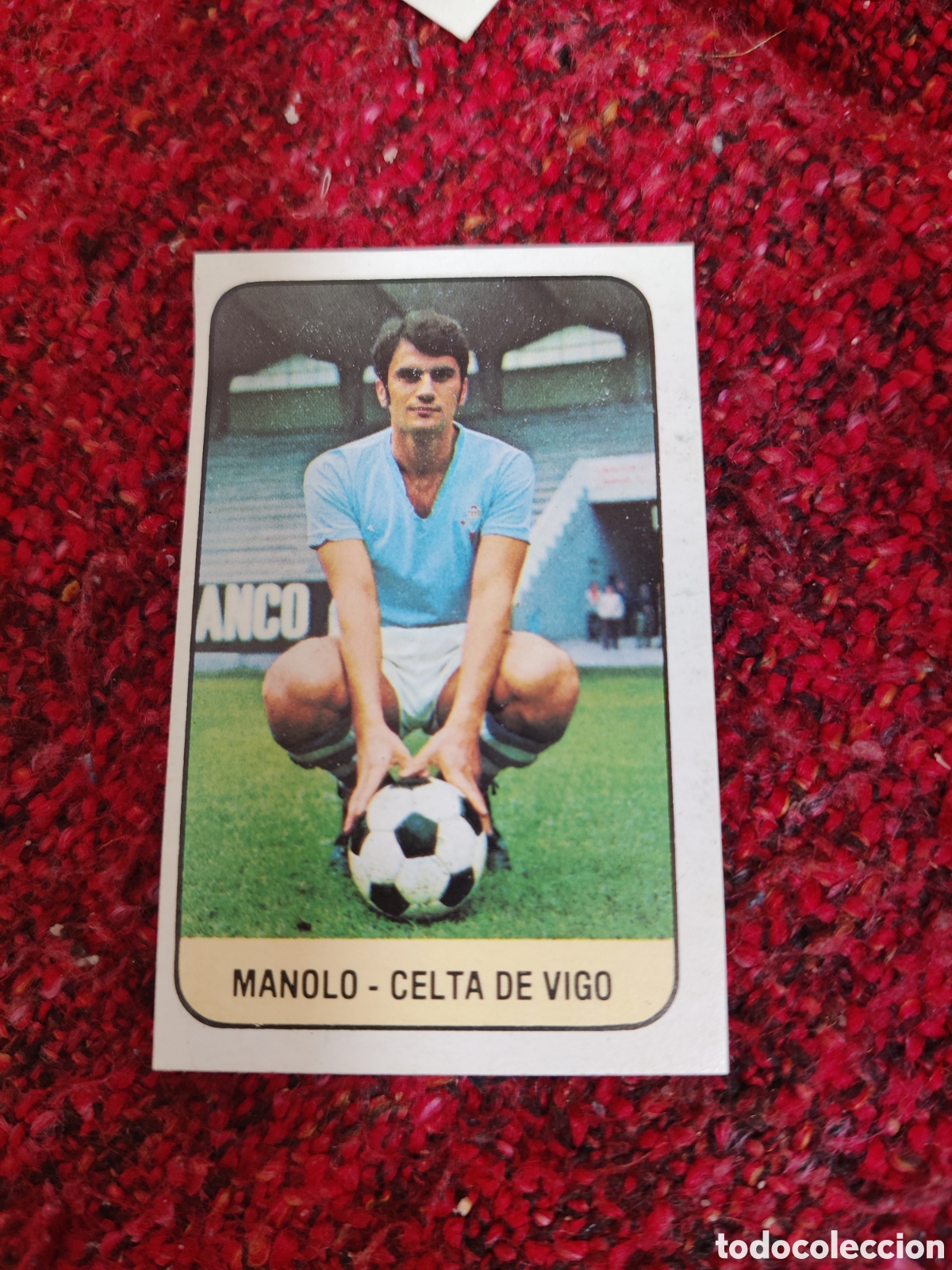 Cromos de f&uacute;tbol: Manolo este celta este 1978 1979 78 79 - Foto 1