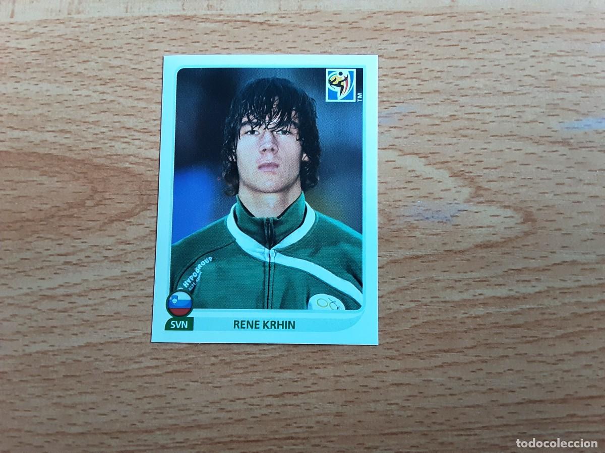 Fu&szlig;ball-Sticker: CROMO FUTBOL MUNDIAL 2010 PANINI 251.KRHIN-ESLOVENIA-NUNCA PEGADO