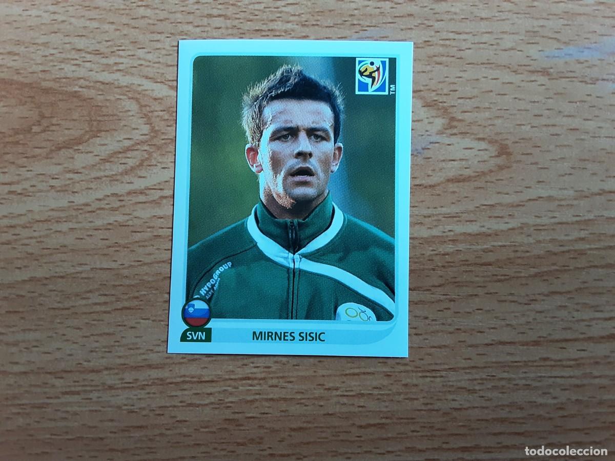 Cartes &agrave; collectionner de Football: CROMO FUTBOL MUNDIAL 2010 PANINI 252.SISIC-ESLOVENIA-NUNCA PEGADO