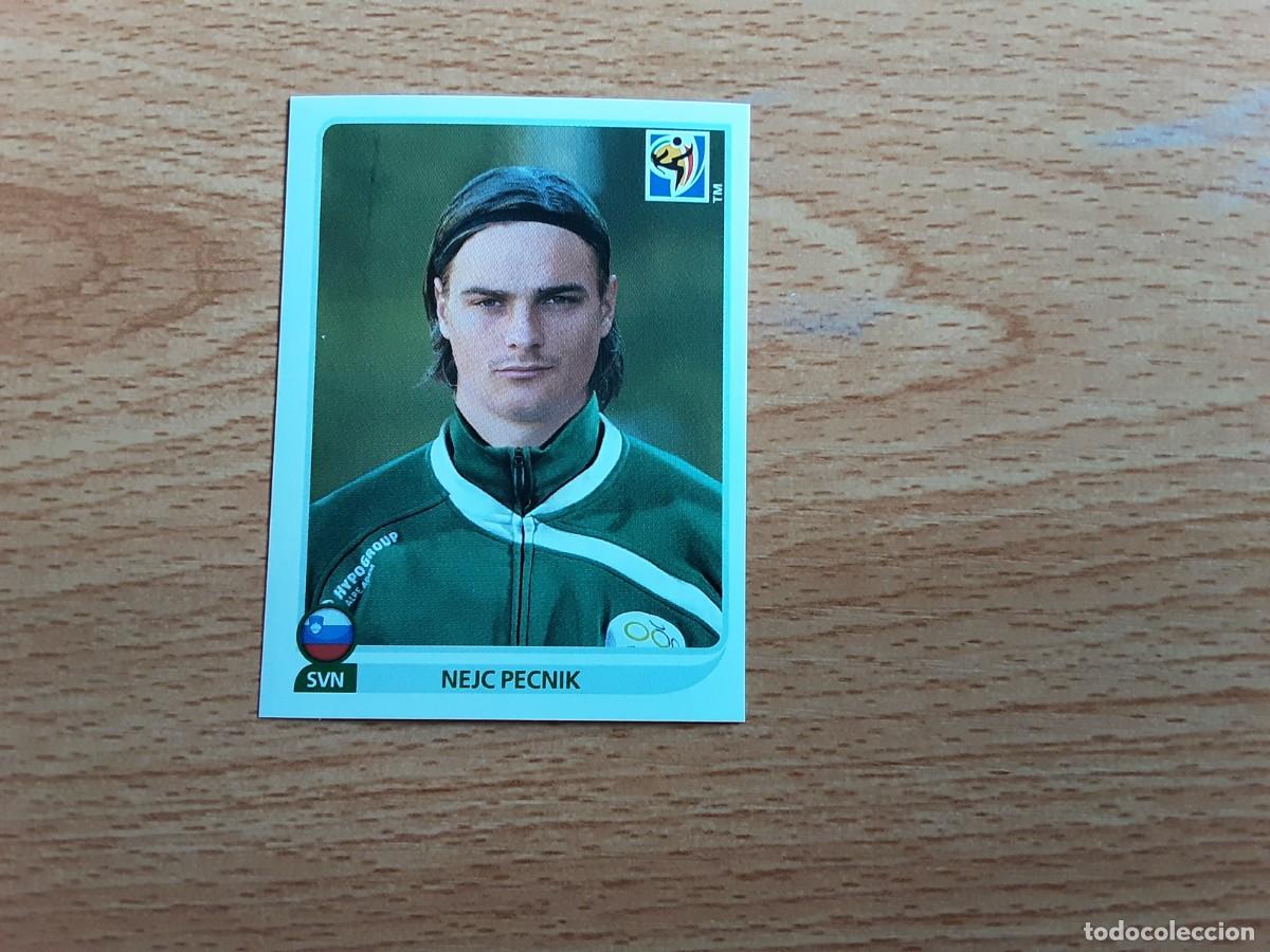 Cromos de f&uacute;tbol: CROMO FUTBOL MUNDIAL 2010 PANINI 253.PECNIK-ESLOVENIA-NUNCA PEGADO
