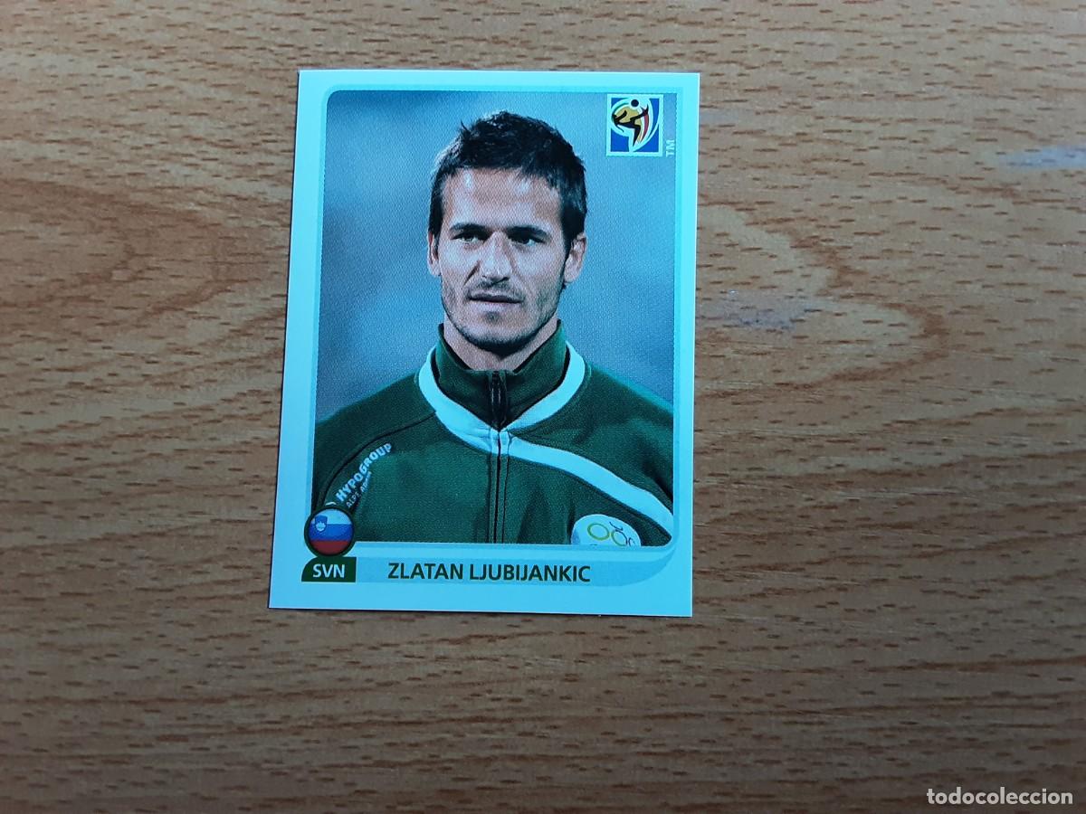 Fu&szlig;ball-Sticker: CROMO FUTBOL MUNDIAL 2010 PANINI 254.LJUBIJANKIC-ESLOVENIA-NUNCA PEGADO