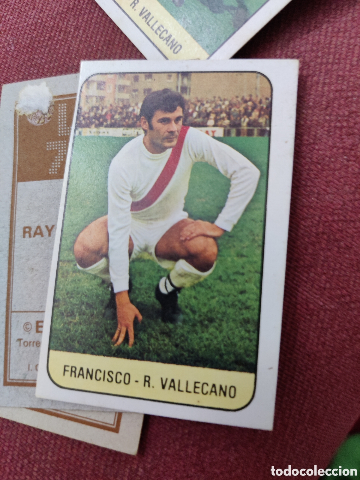 Fu&szlig;ball-Sticker: Francisco rayo vallecano este 1978 1979 78 79