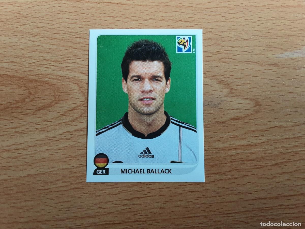 Cartes &agrave; collectionner de Football: CROMO FUTBOL MUNDIAL 2010 PANINI 268.BALLACK-ALEMANIA-NUNCA PEGADO