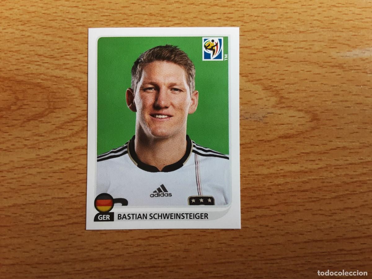 Figurine di Calcio: CROMO FUTBOL MUNDIAL 2010 PANINI 270.SCHWEINSTEIGER-ALEMANIA-NUNCA PEGADO