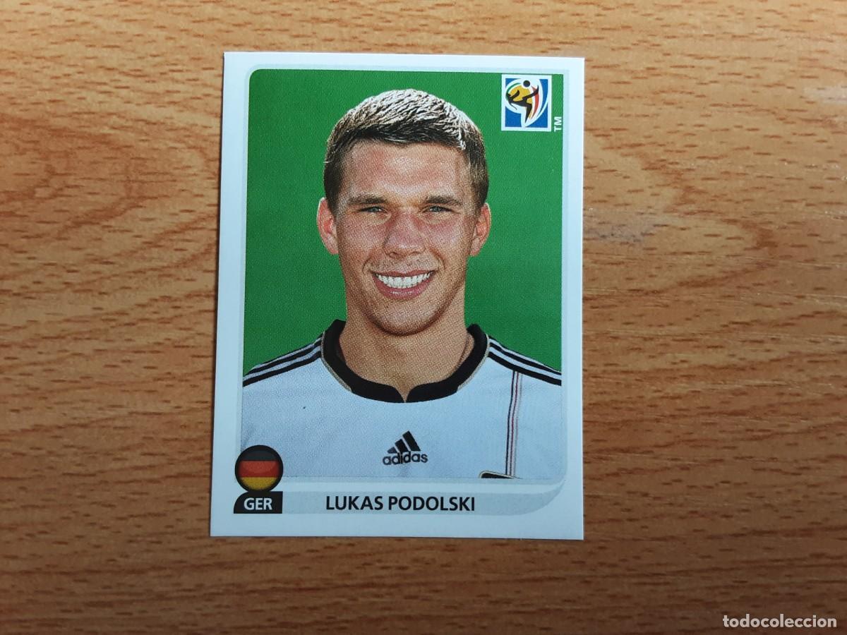 Cromos de f&uacute;tbol: CROMO FUTBOL MUNDIAL 2010 PANINI 274.PODOLSKI-ALEMANIA-NUNCA PEGADO