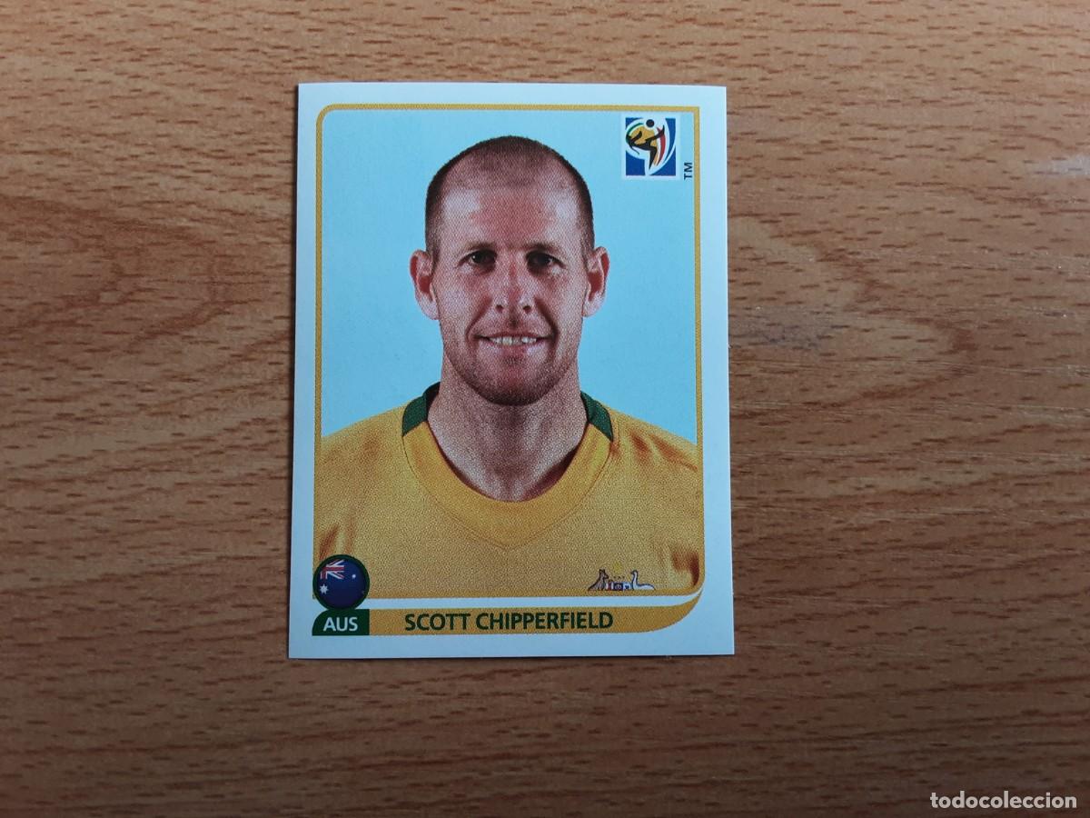 Cartes &agrave; collectionner de Football: CROMO FUTBOL MUNDIAL 2010 PANINI 280.CHIPPERFIELD-AUSTRALIA-NUNCA PEGADO