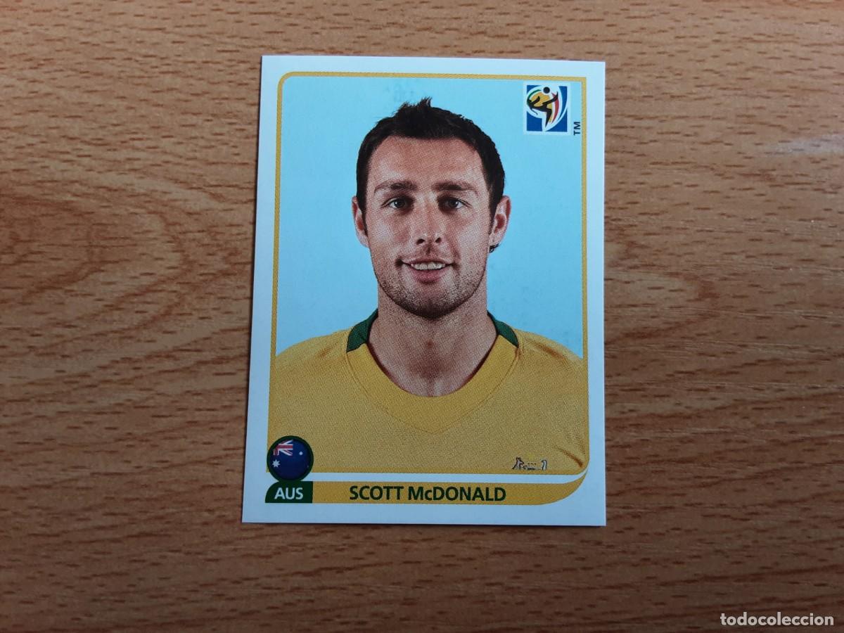 Cartes &agrave; collectionner de Football: CROMO FUTBOL MUNDIAL 2010 PANINI 295.McDONALD-AUSTRALIA-NUNCA PEGADO