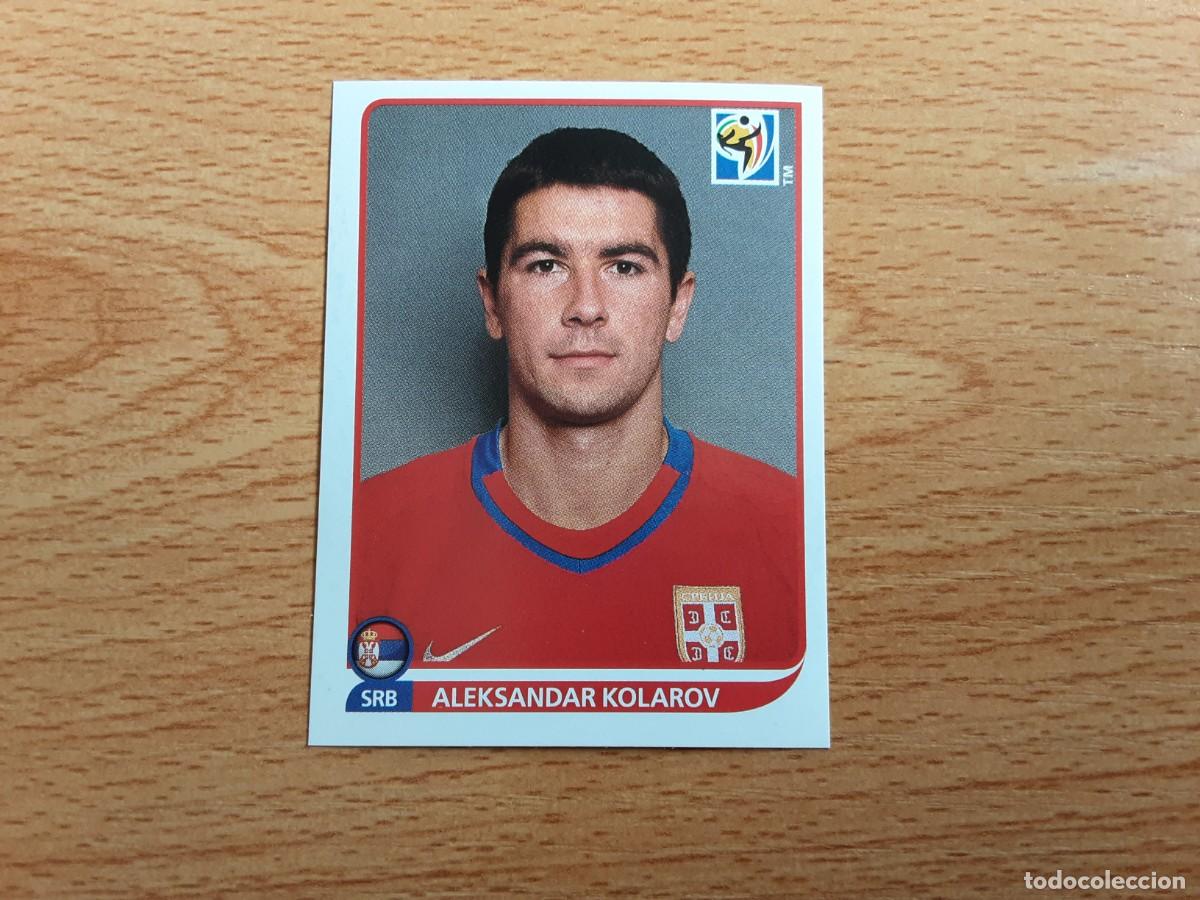 Cromos de F&uacute;tbol: CROMO FUTBOL MUNDIAL 2010 PANINI 304.KOLAROV-SERBIA-NUNCA PEGADO