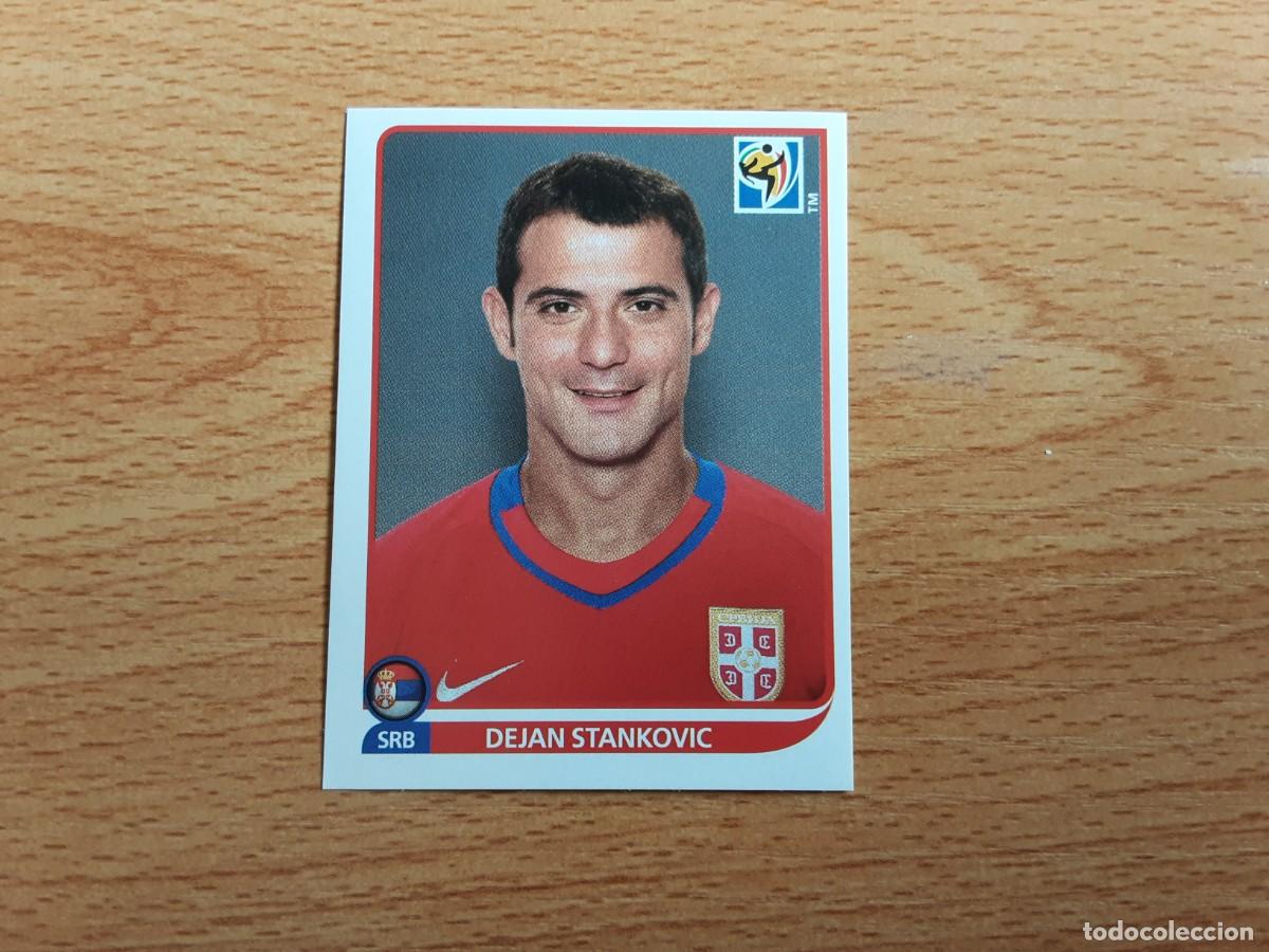 Cromos de F&uacute;tbol: CROMO FUTBOL MUNDIAL 2010 PANINI 307.STANKOVIC-SERBIA-NUNCA PEGADO