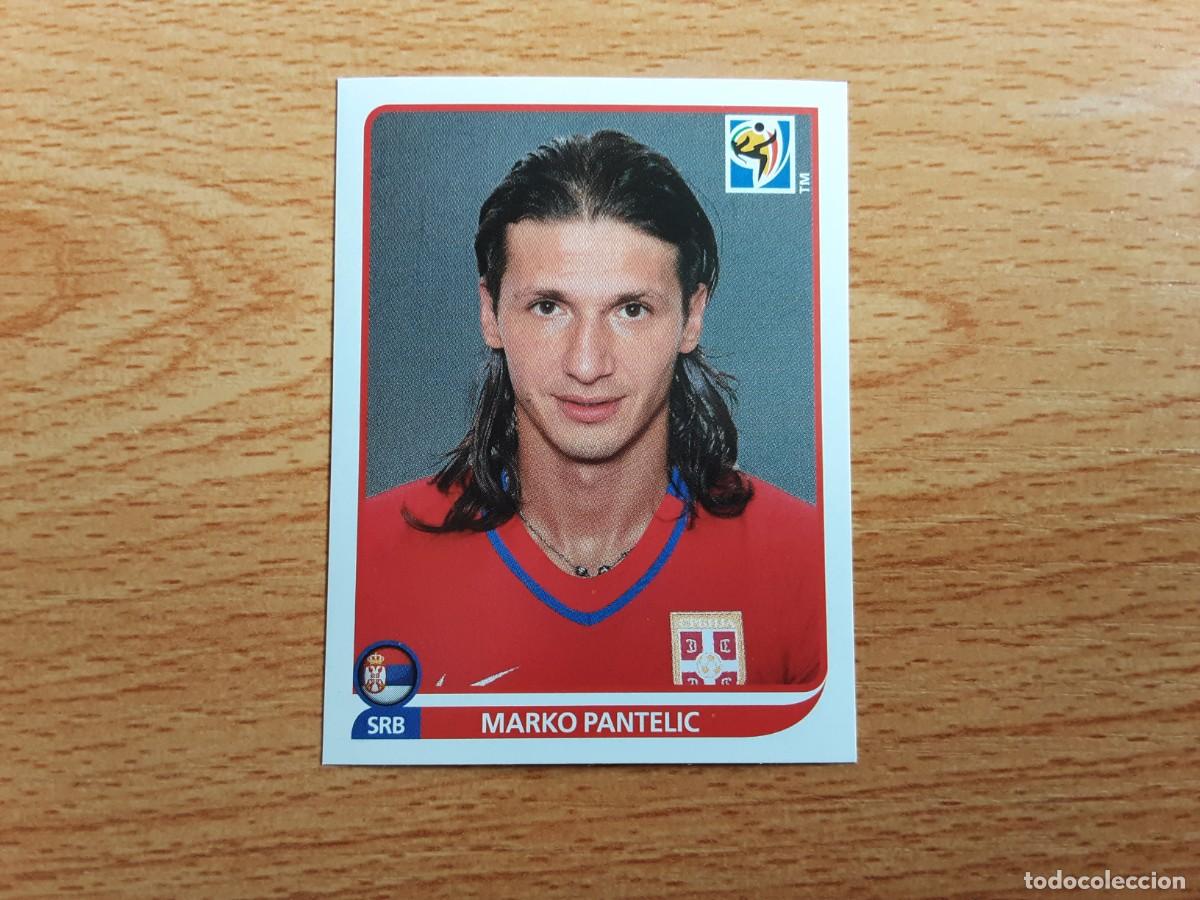 Cromos de F&uacute;tbol: CROMO FUTBOL MUNDIAL 2010 PANINI 311.PANTELIC-SERBIA-NUNCA PEGADO