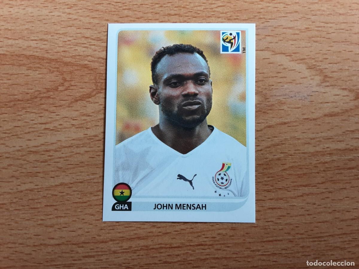 Cromos de F&uacute;tbol: CROMO FUTBOL MUNDIAL 2010 PANINI 318.MENSAH-GHANA-NUNCA PEGADO