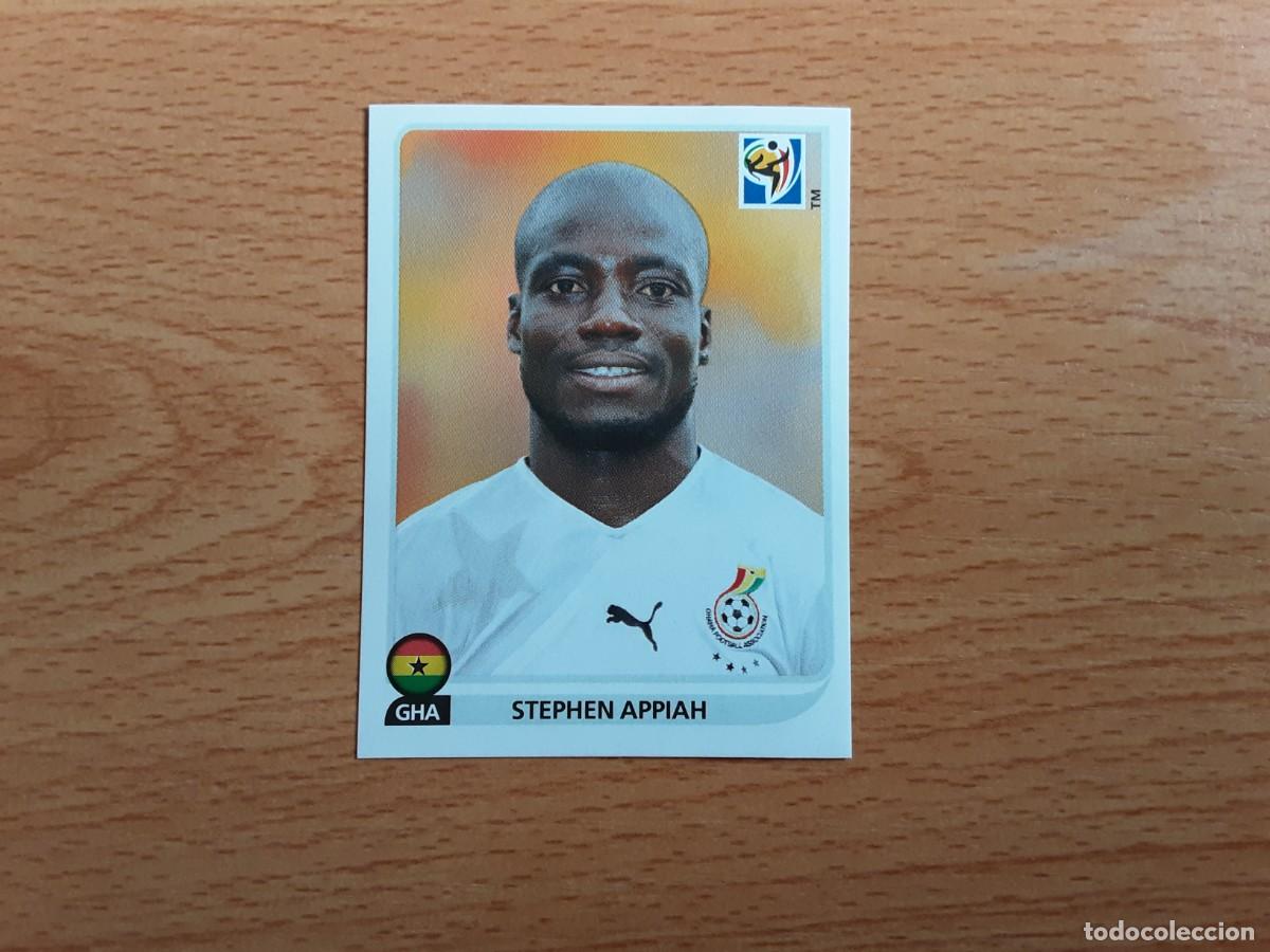 Cromos de F&uacute;tbol: CROMO FUTBOL MUNDIAL 2010 PANINI 324.APPIAH-GHANA-NUNCA PEGADO