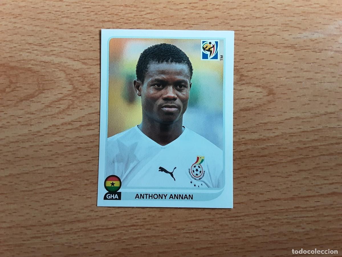 Cromos de f&uacute;tbol: CROMO FUTBOL MUNDIAL 2010 PANINI 326.ANNAN-GHANA-NUNCA PEGADO