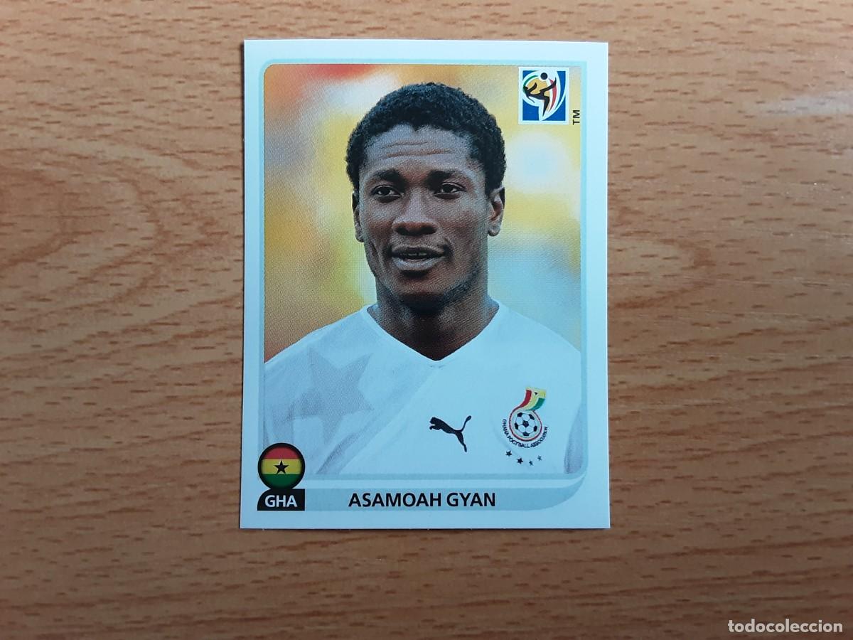 Cromos de f&uacute;tbol: CROMO FUTBOL MUNDIAL 2010 PANINI 331.GYAN-GHANA-NUNCA PEGADO