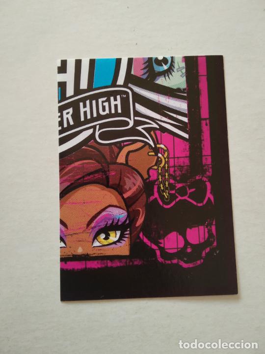 Cromos de F&uacute;tbol: 4 CLAWDEEN WOLF CROMO STICKER SERIE MONSTER HIGH EDITORIAL PANINI 2012