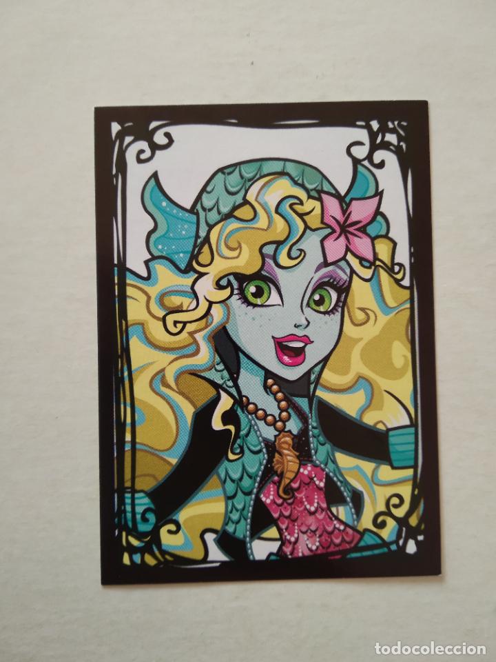 Cromos de f&uacute;tbol: 5 LAGOONA BLUE CROMO STICKER SERIE MONSTER HIGH EDITORIAL PANINI 2012