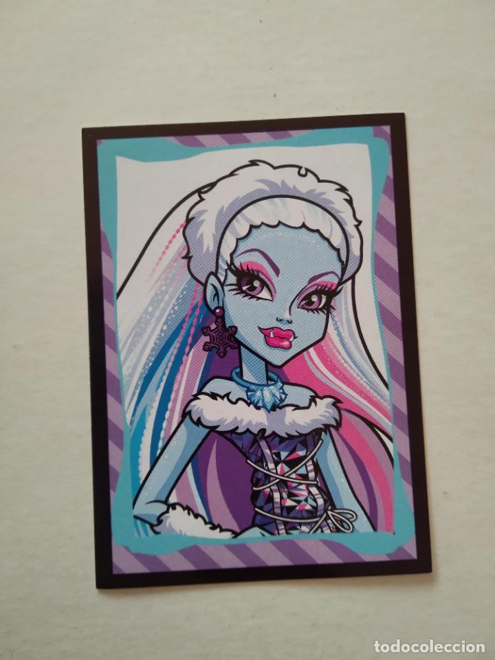 Cromos de f&uacute;tbol: 6 CROMO STICKER SERIE MONSTER HIGH EDITORIAL PANINI 2012