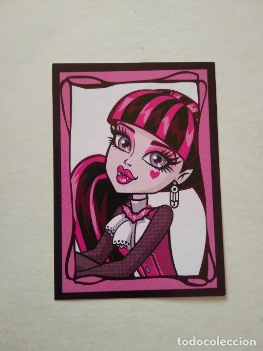 Cromos de f&uacute;tbol: 8 DRACULAURA CROMO STICKER SERIE MONSTER HIGH EDITORIAL PANINI 2012