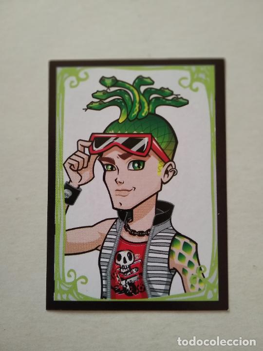 Cromos de f&uacute;tbol: 9 DEUCE GORDON CROMO STICKER SERIE MONSTER HIGH EDITORIAL PANINI 2012