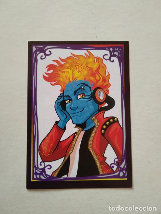 Cromos de f&uacute;tbol: 10 CROMO STICKER SERIE MONSTER HIGH EDITORIAL PANINI 2012