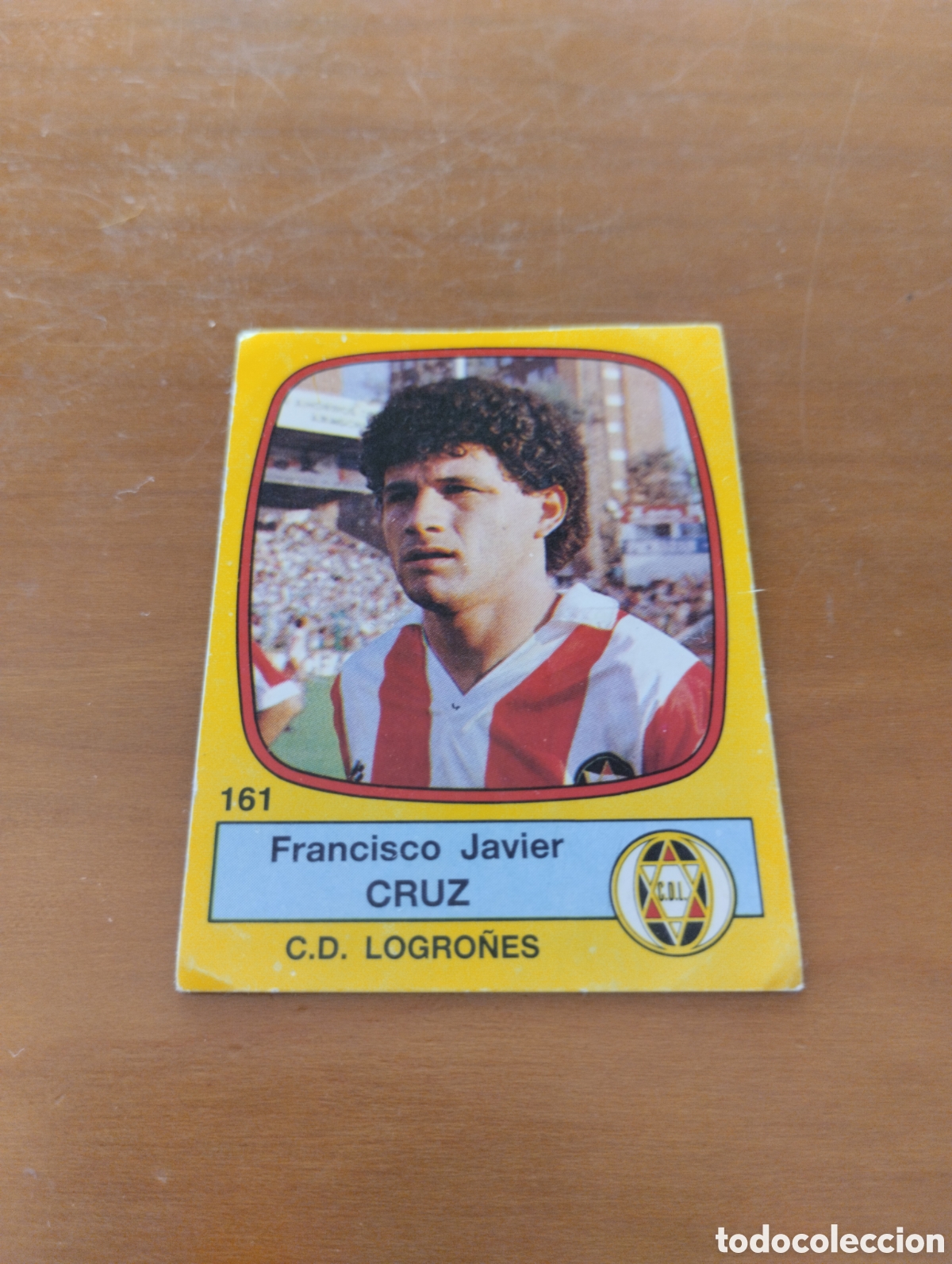 Cartes &agrave; collectionner de Football: FUTBOL 89 CRUZ LOGRO&Ntilde;ES N&deg;161 FUTBOL 89 PANINI 89. NUNCA PEGADO