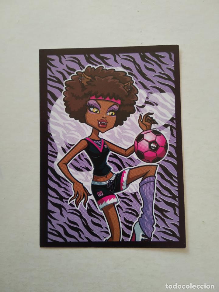 Cromos de f&uacute;tbol: 165 BAL&Oacute;N PELOTA FUTBOL CROMO STICKER SERIE MONSTER HIGH EDITORIAL PANINI 2012