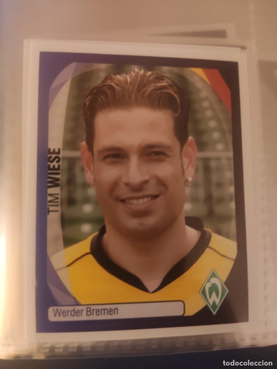 Cartes &agrave; collectionner de Football: 95 PANINI CHAMPIONS LEAGUE 07 08 TIM WIESE - WERDER BREMEN -- 2007 2008 CROMO NUNCA PEGADO