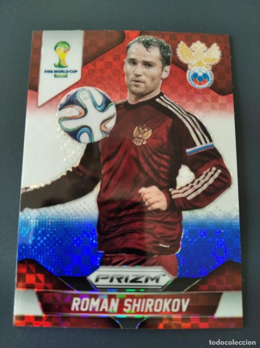 Cromos de F&uacute;tbol: Prizm Mundial Brasil 2014,Rusia,Roman Shirokov (N&deg;165,BRILLANTE ESPECIAL).