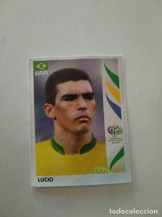 Fu&szlig;ball-Sticker: 384 LUCIO BRASIL STICKER CROMO FUTBOL PANINI MUNDIAL 2006 WORLD CUP ALEMANIA 06