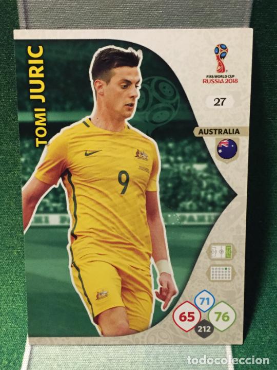 Cartes &agrave; collectionner de Football: 27. Tomi Juric (Australia) Adrenalyn FIFA World Cup 2018 Russia