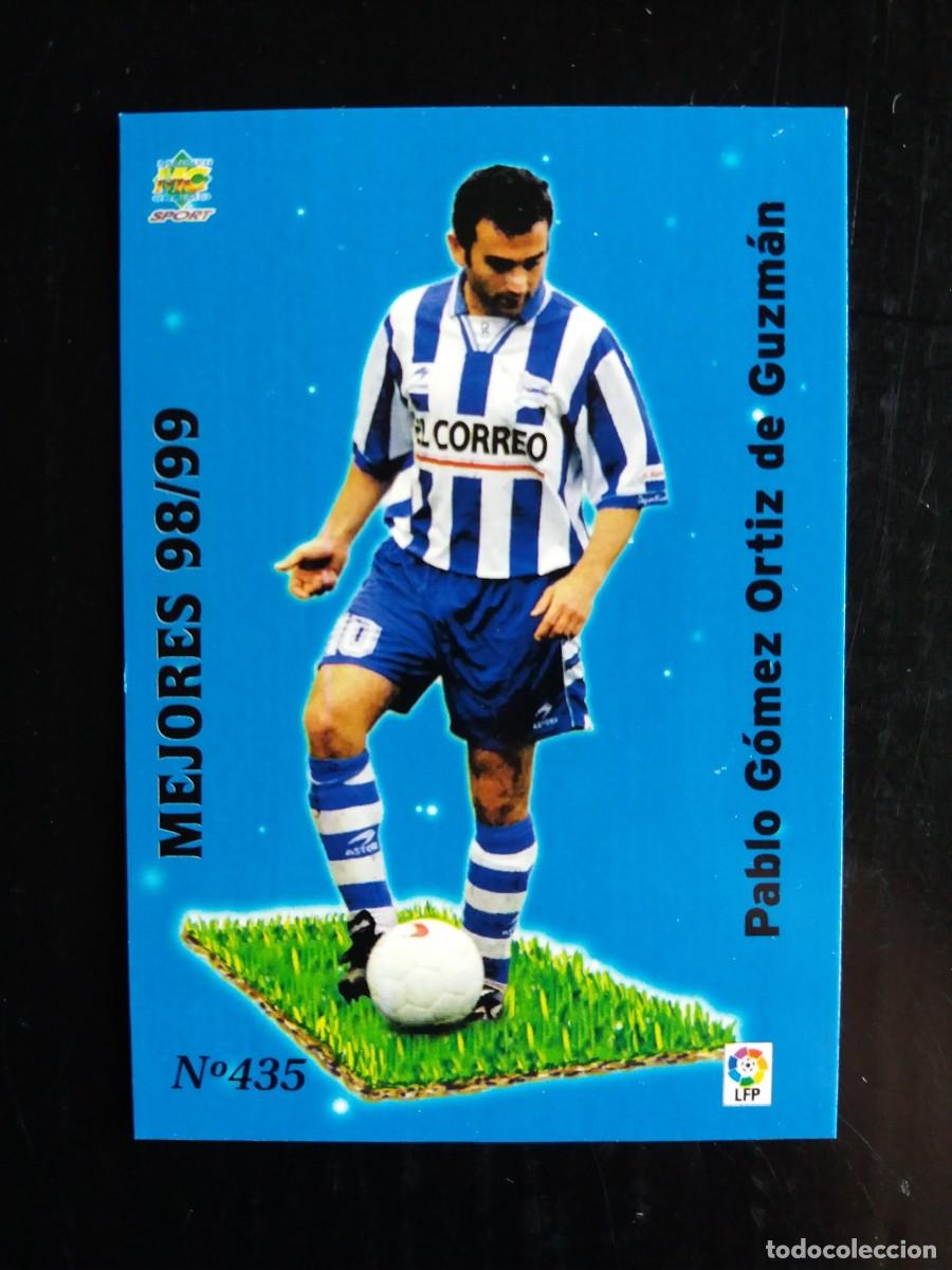 Figurine di Calcio: 435 PABLO - MEJORES 98/99 - MUNDICROMO 2000