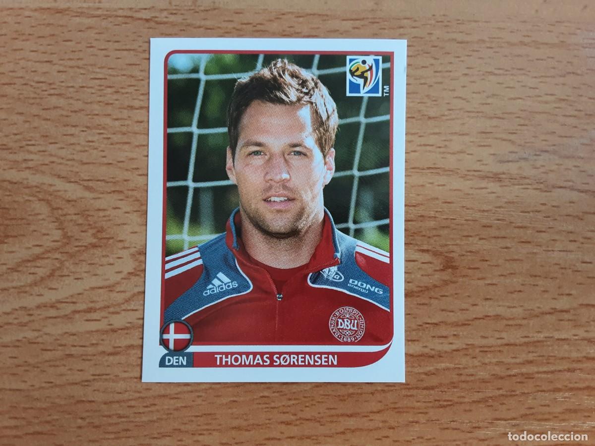 Cromos de F&uacute;tbol: CROMO FUTBOL MUNDIAL 2010 PANINI 355.SORENSEN-DINAMARCA-NUNCA PEGADO
