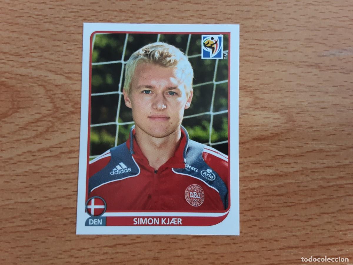 Cromos de F&uacute;tbol: CROMO FUTBOL MUNDIAL 2010 PANINI 358.KJAER-DINAMARCA-NUNCA PEGADO
