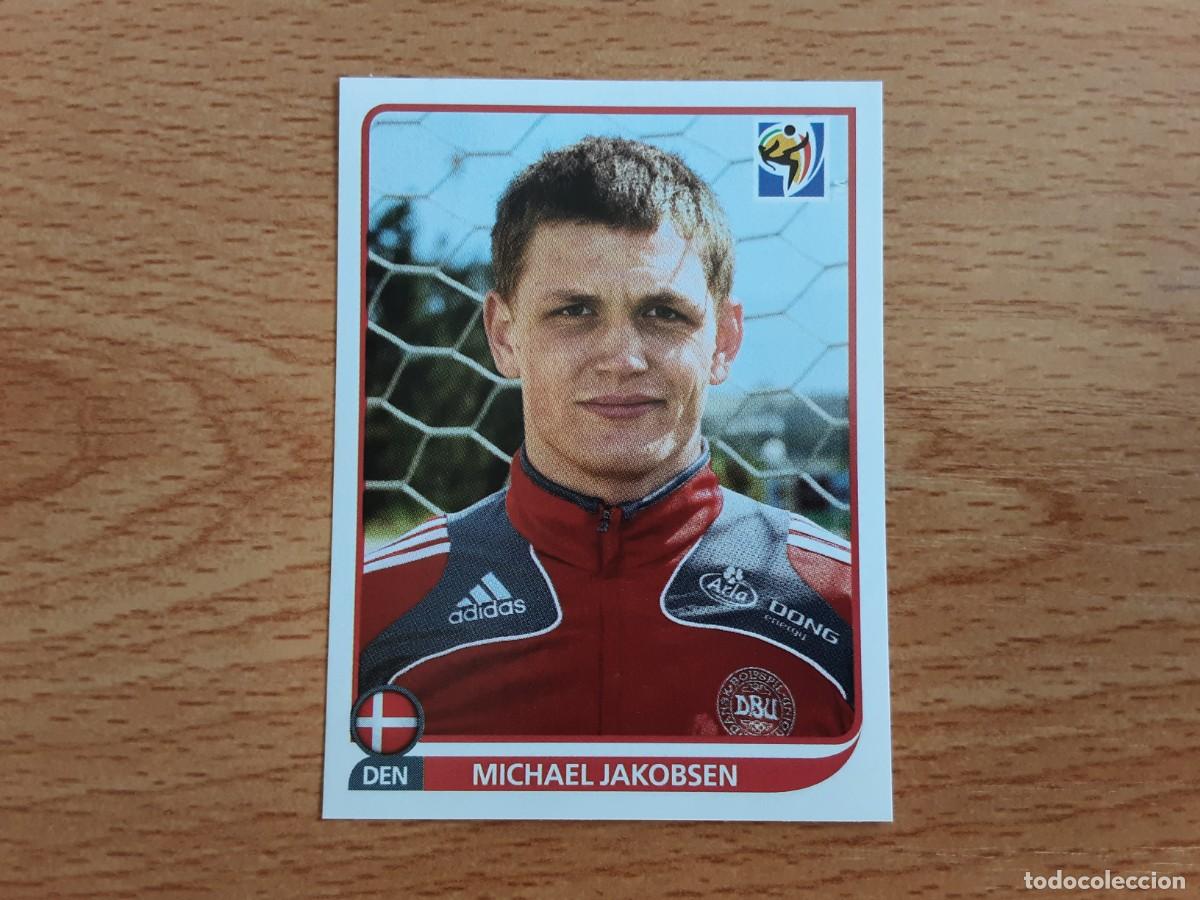 Fu&szlig;ball-Sticker: CROMO FUTBOL MUNDIAL 2010 PANINI 359.JAKOBSEN-DINAMARCA-NUNCA PEGADO